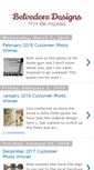 Mobile Screenshot of belvederedesignsblog.com